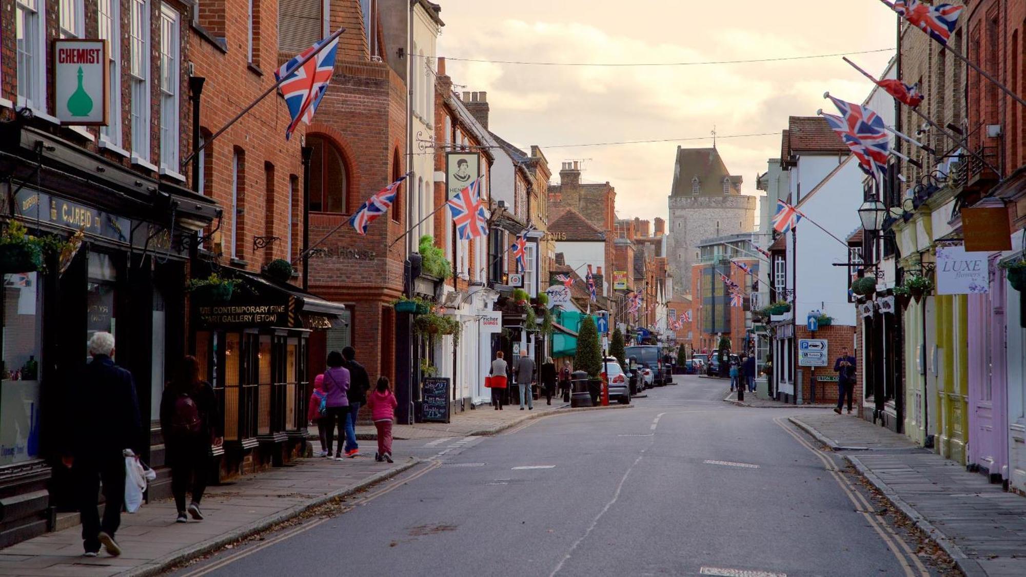 Top Floor En-Suite Double Bedrooms With Great View Of Windsor Castle & Free Parking Exterior foto